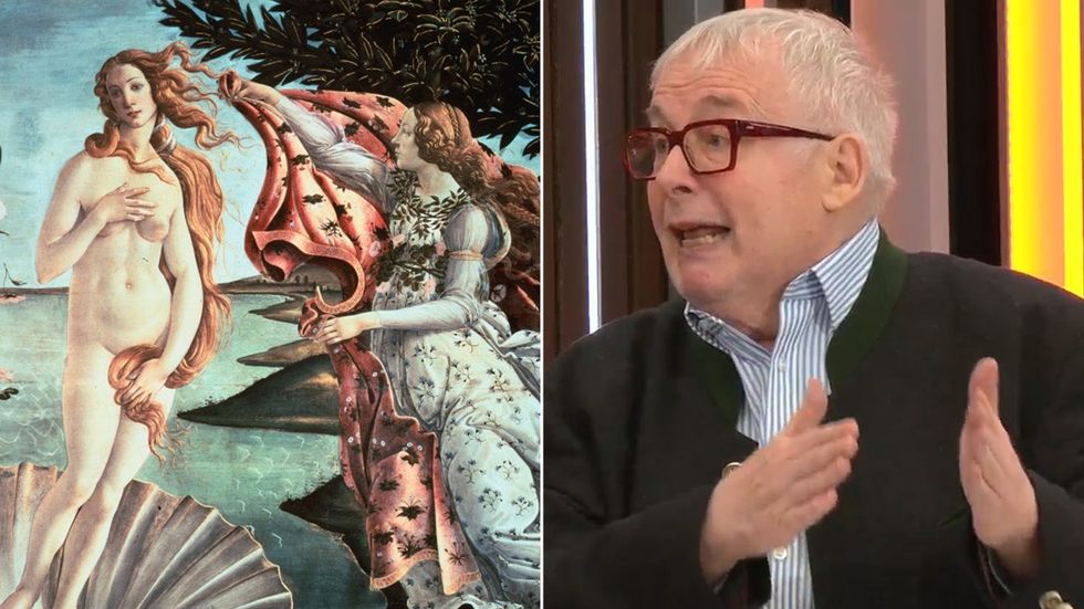 Birth of Venus, Christopher Biggins