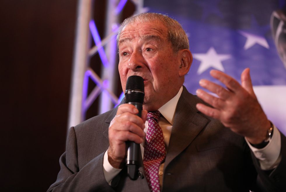 Bob Arum doesn't rate Mike Tyson's chances