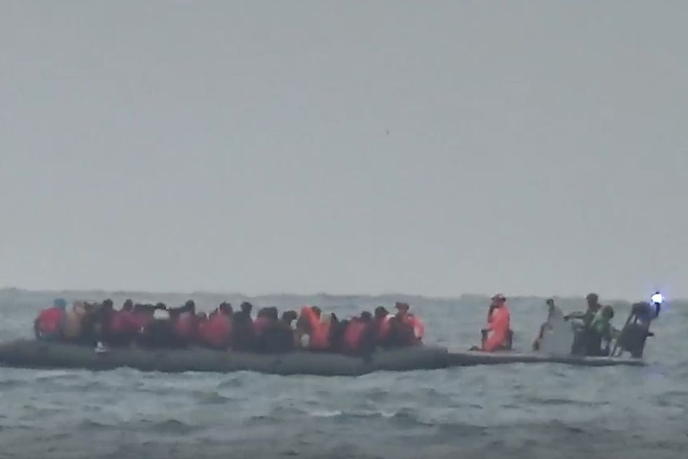 Border Force intercepting migrants in Channel on Christmas Day