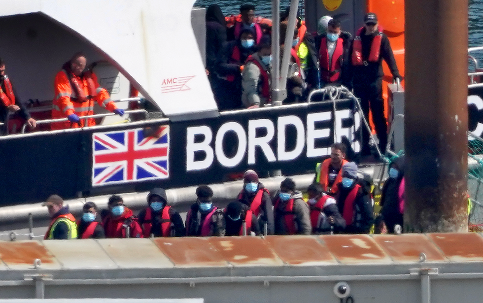 Border Force migrants