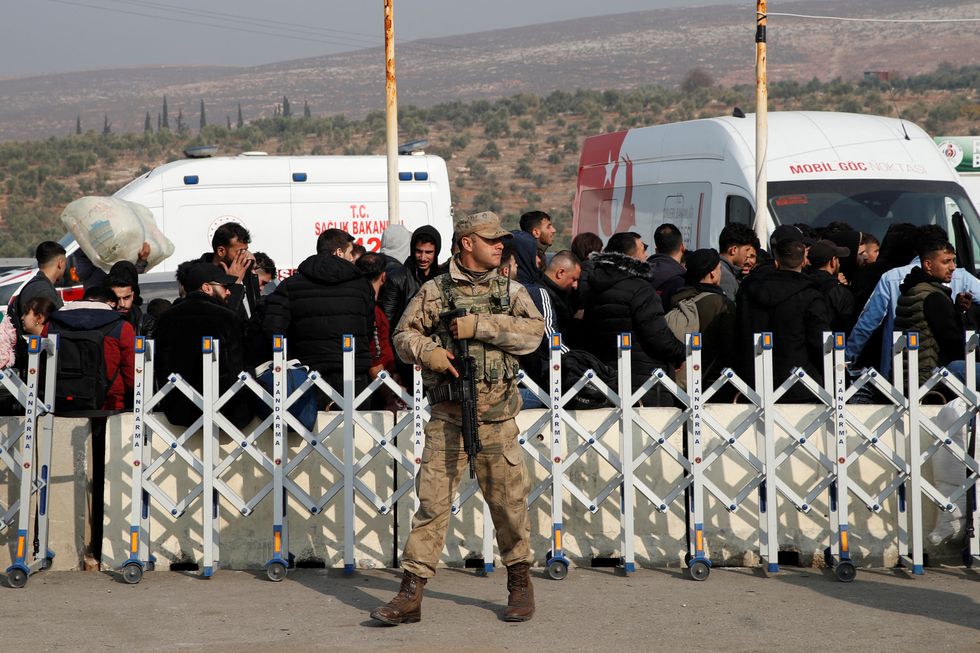 Border in Turkey