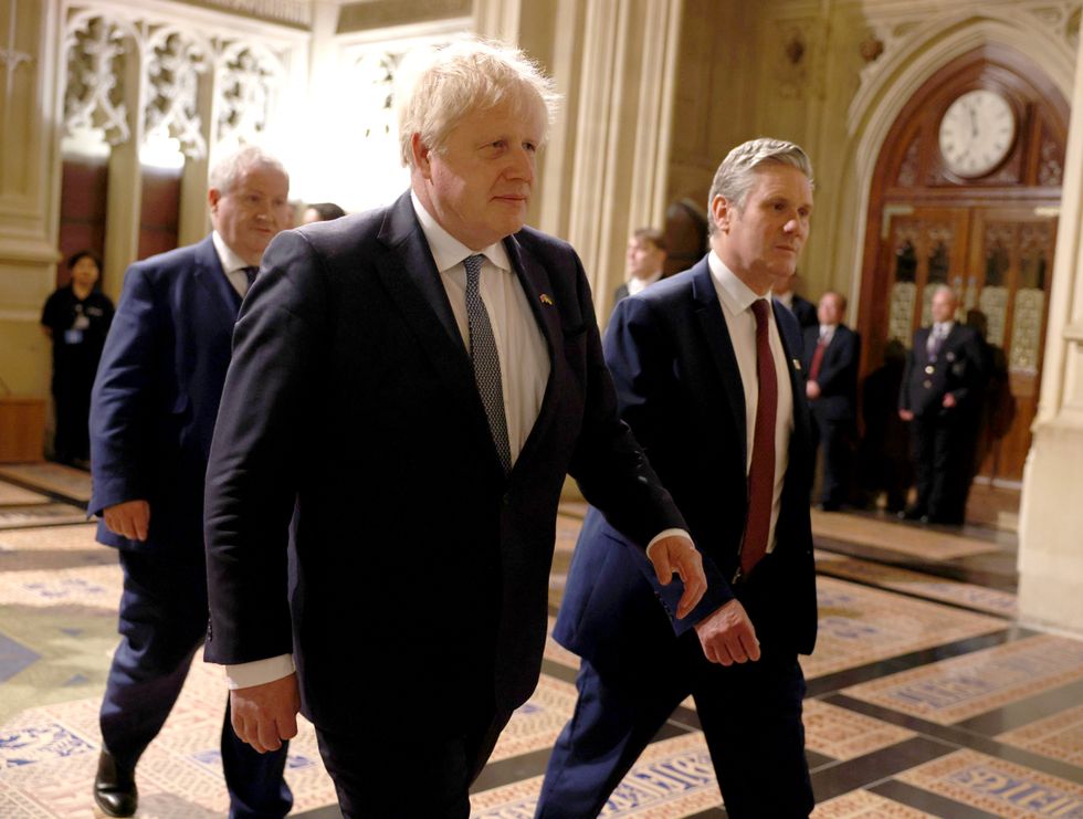 Boris Johnson and Keir Starmer