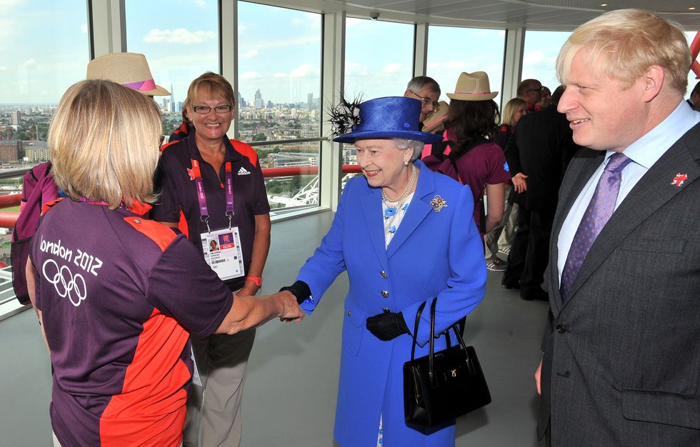 Boris Johnson and Queen Elizabeth