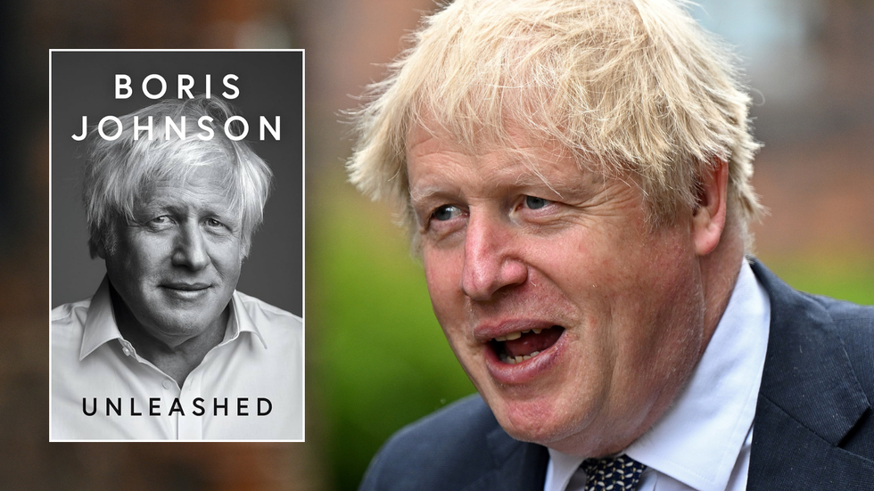 Boris Johnson book cover/Boris Johnson