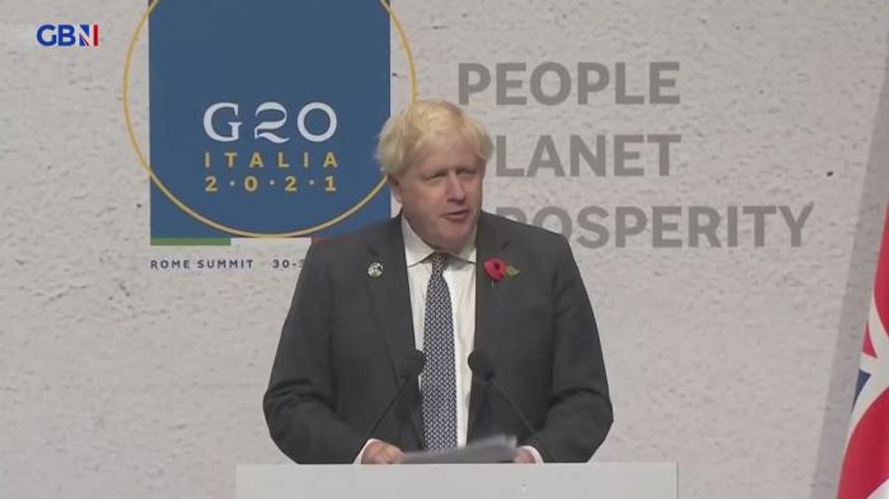 Boris Johnson warns COP26: World has 'long run down clock on climate change'