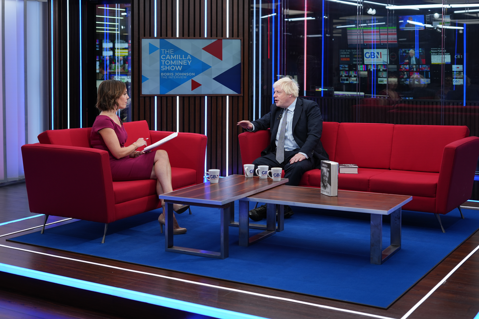 Boris Johnson sat down with Camilla Tominey