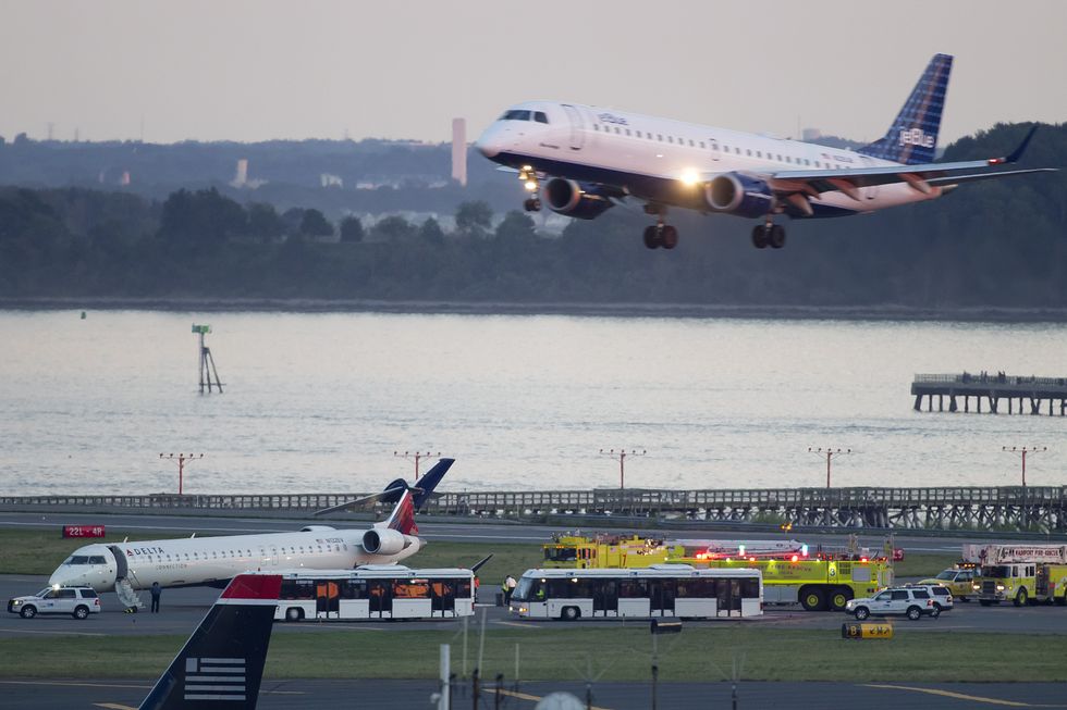 Boston airport runway