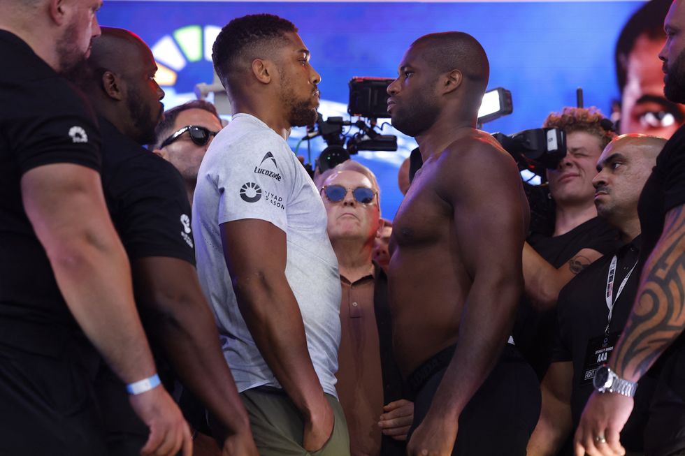 Boxing Anthony Joshua Daniel Dubois