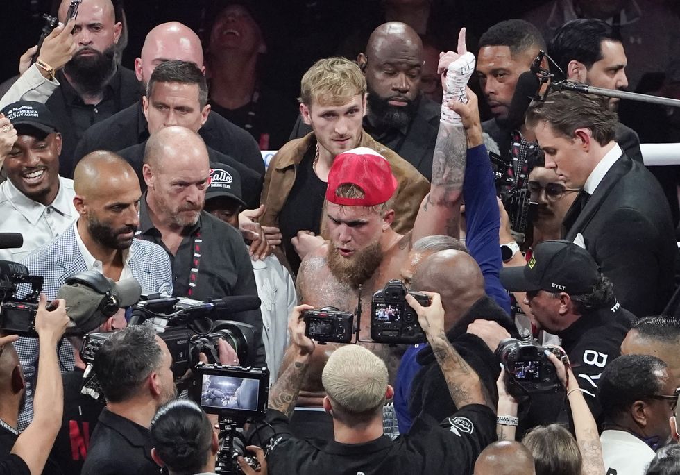 Boxing Jake Paul Mike Tyson