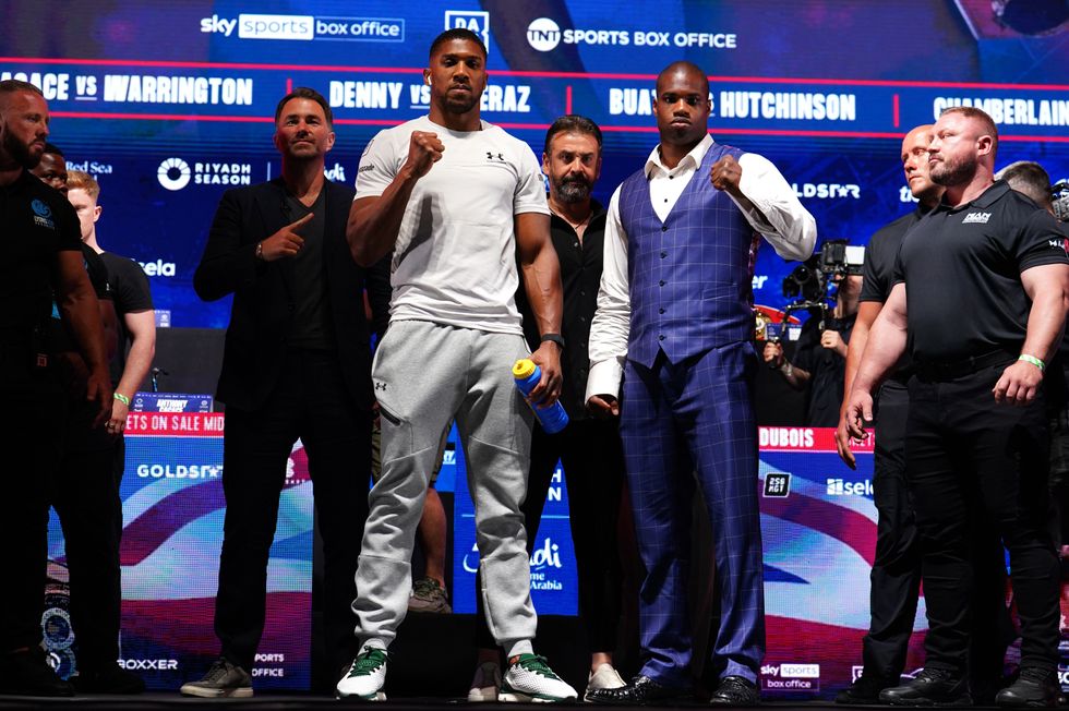 Boxing news Anthony Joshua Daniel Dubois