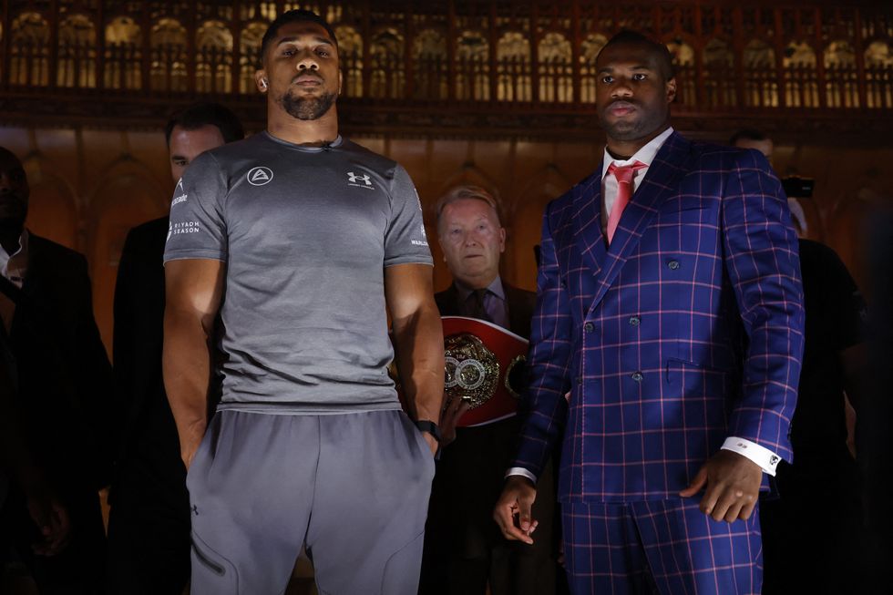 Boxing news Anthony Joshua Daniel Dubois