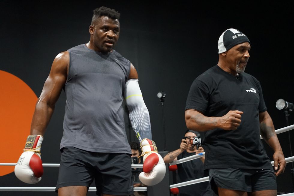 Boxing news Francis Ngannou Mike Tyson