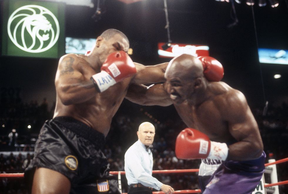 Boxing news Mike Tyson Evander Holyfield