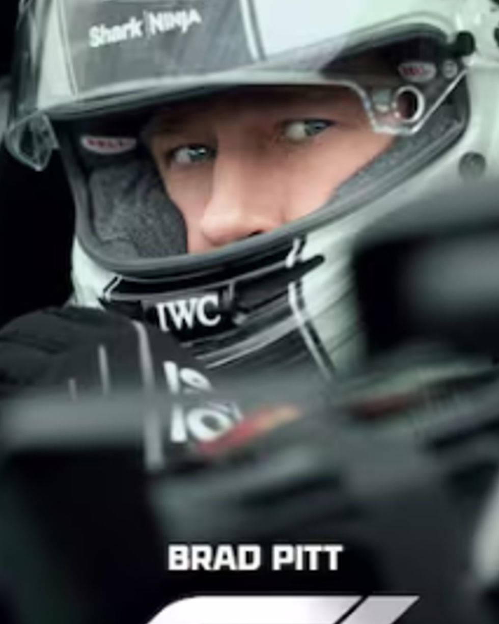 Brad Pitt F1 film