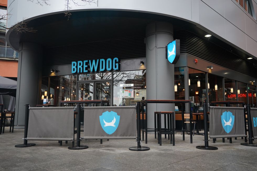 Brewdog stock image