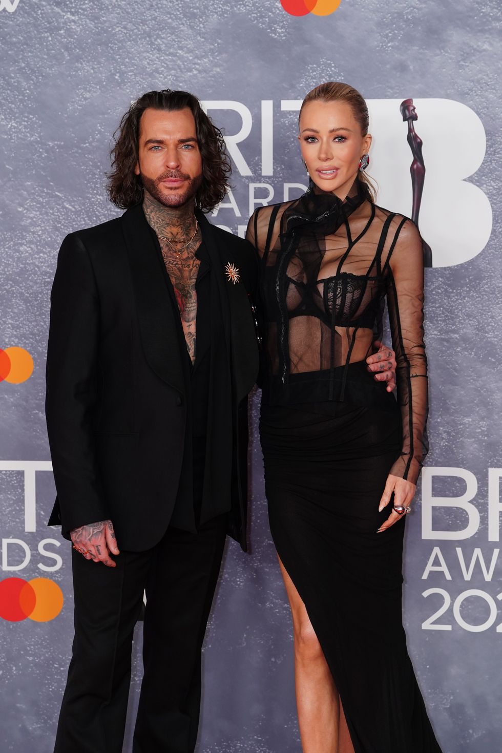 Brit Awards 2025: Pete Wicks and Olivia Attwood