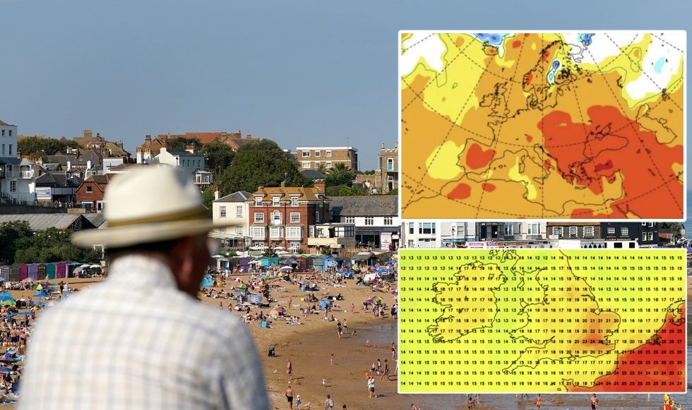  Britain set for three months of hot temperatures with 'warmer than average' summer