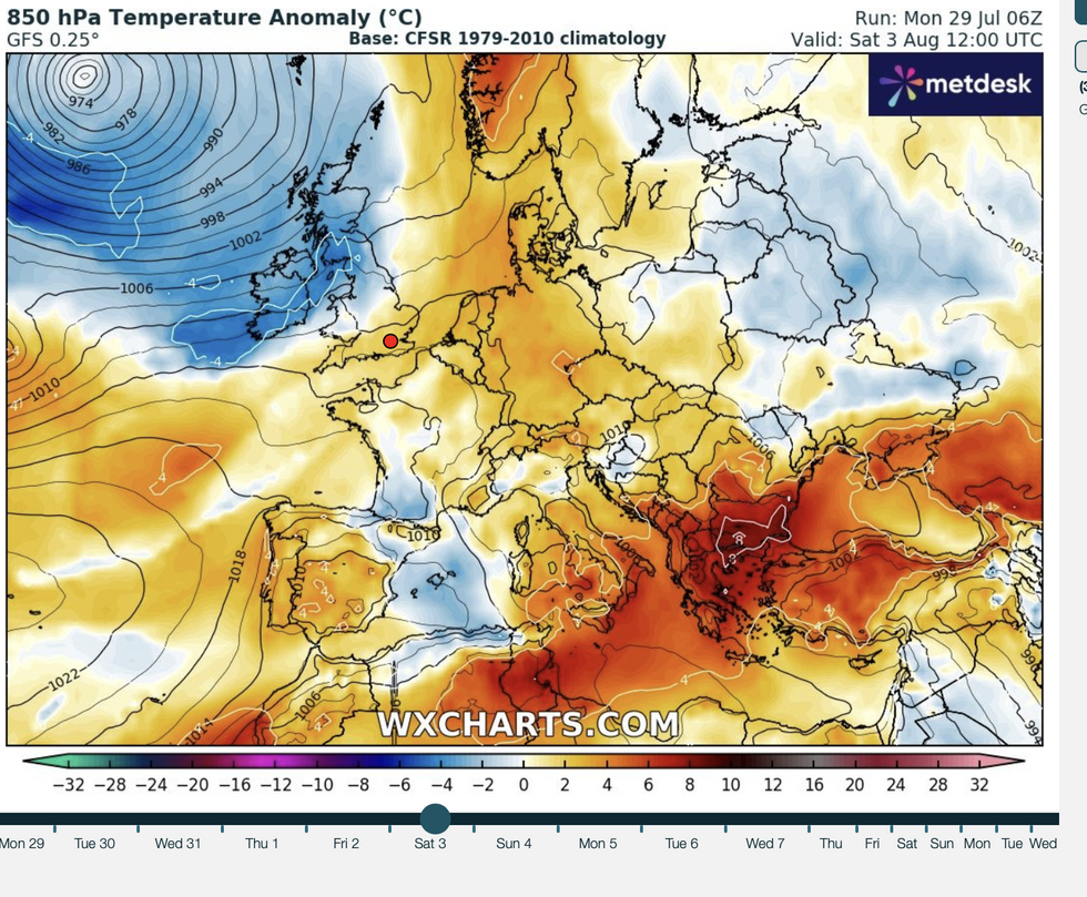 Britain to cool down