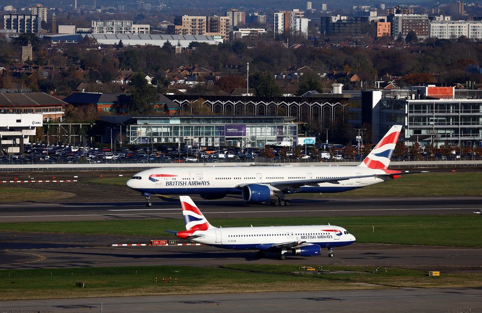 British Airways planes