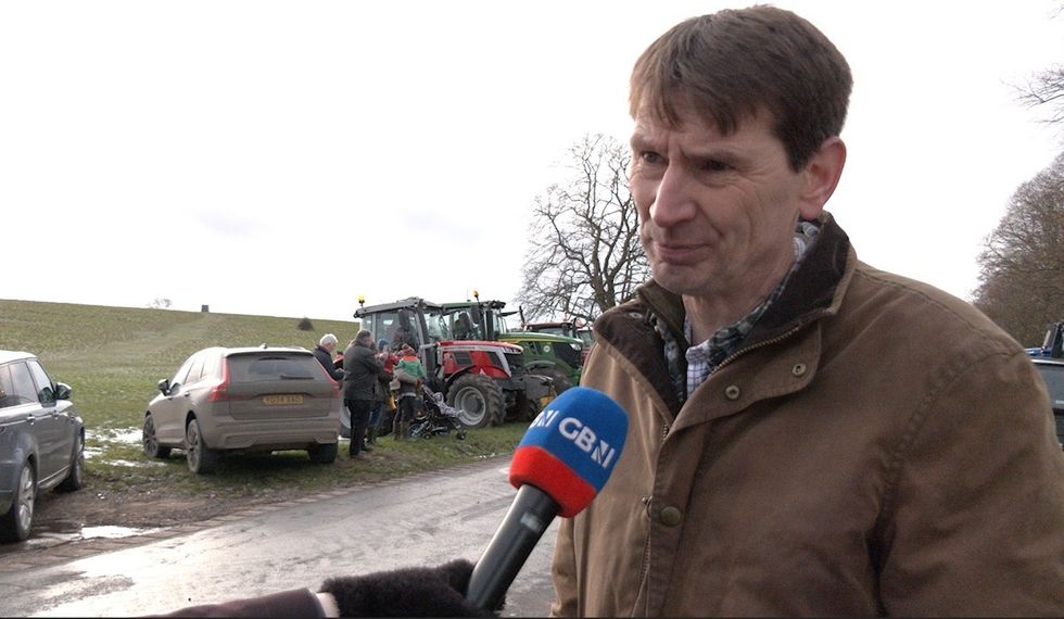 British Farming Union Chair, Steve Ridsdale