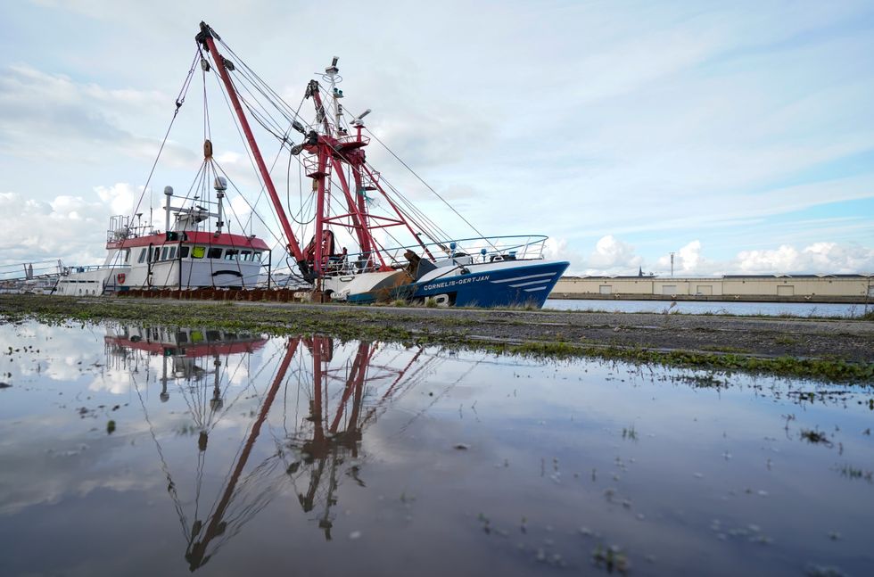 British fishing boat in Le Havre