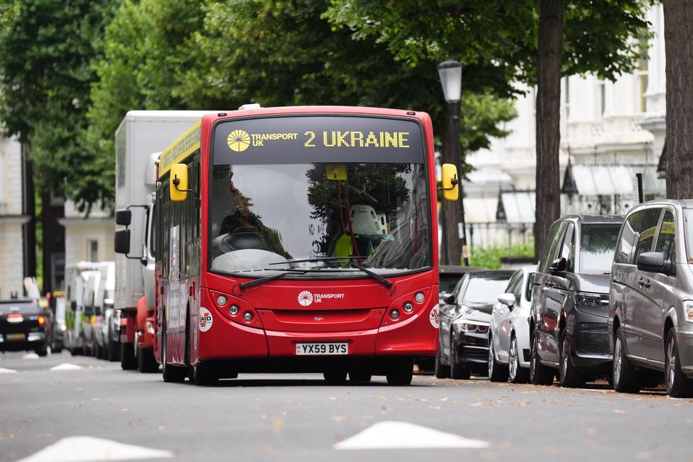 British-Ukrainian Aid convoy