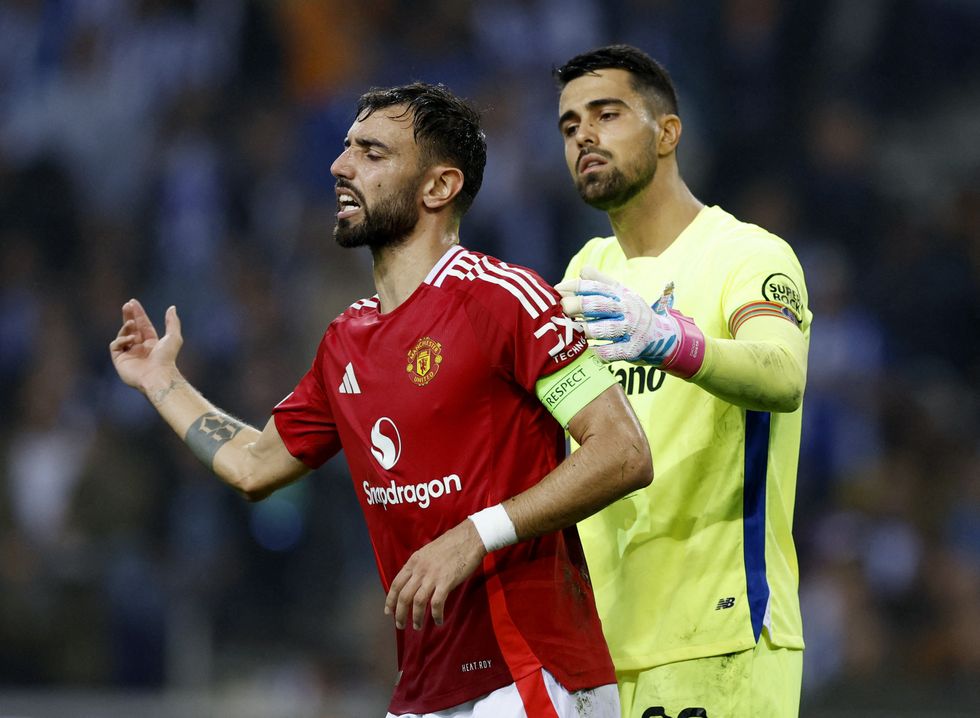 Bruno Fernandes Man Utd Porto