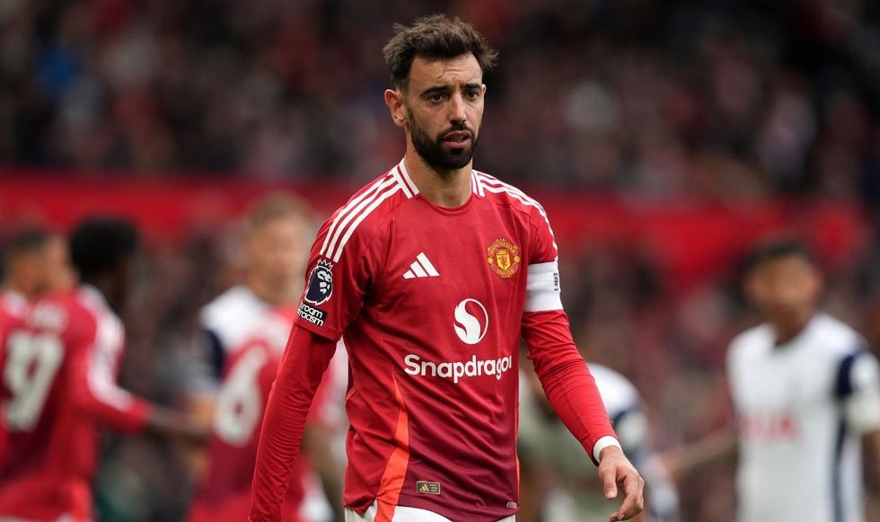 Bruno Fernandes won't be missing Manchester United's next three games