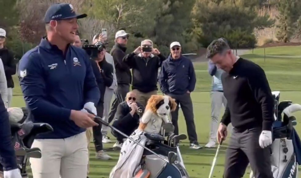 Bryson DeChambeau made a brutal joke at Rory McIlroy's expense