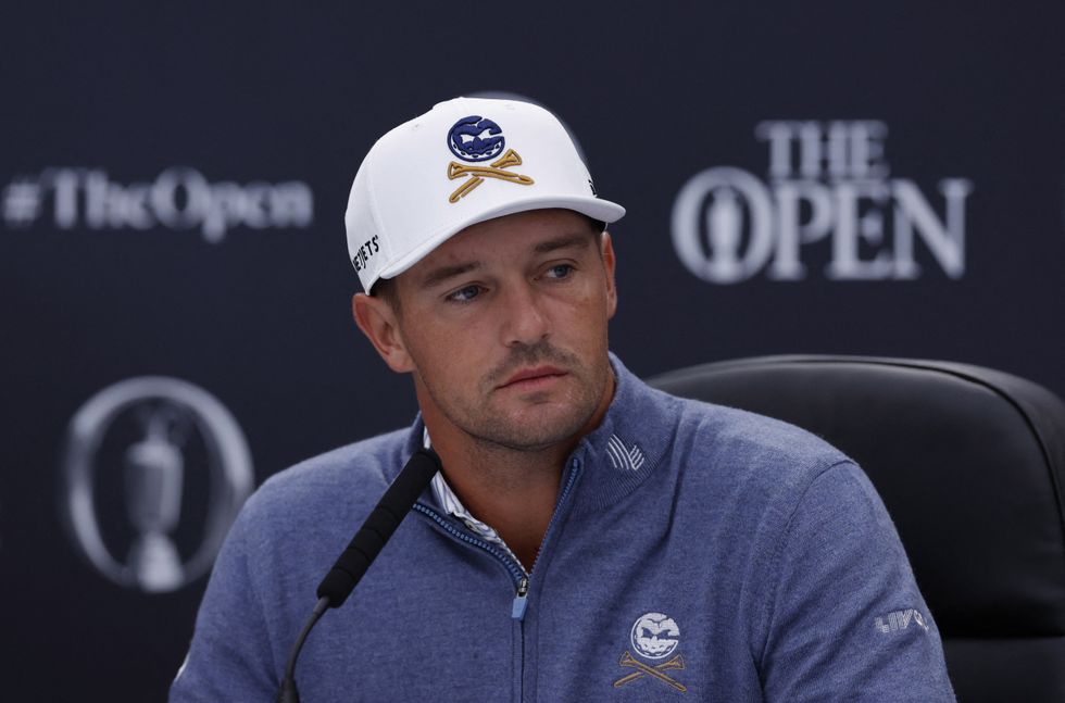 Bryson DeChambeau similarly had a day to forget