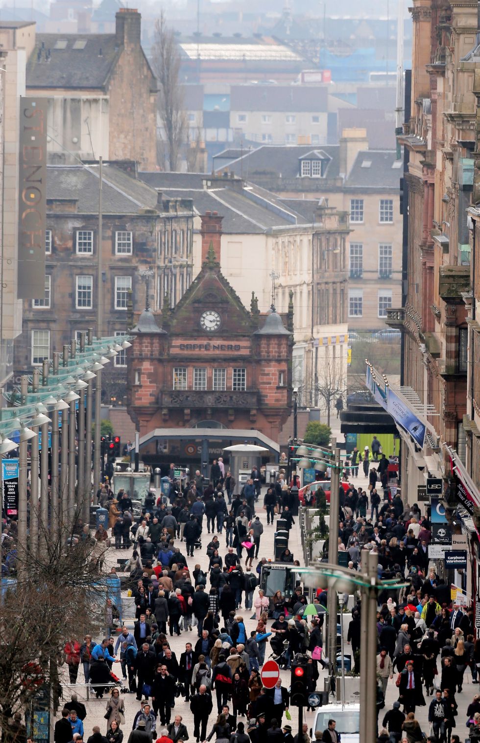 Buchanan Street in Glasgow