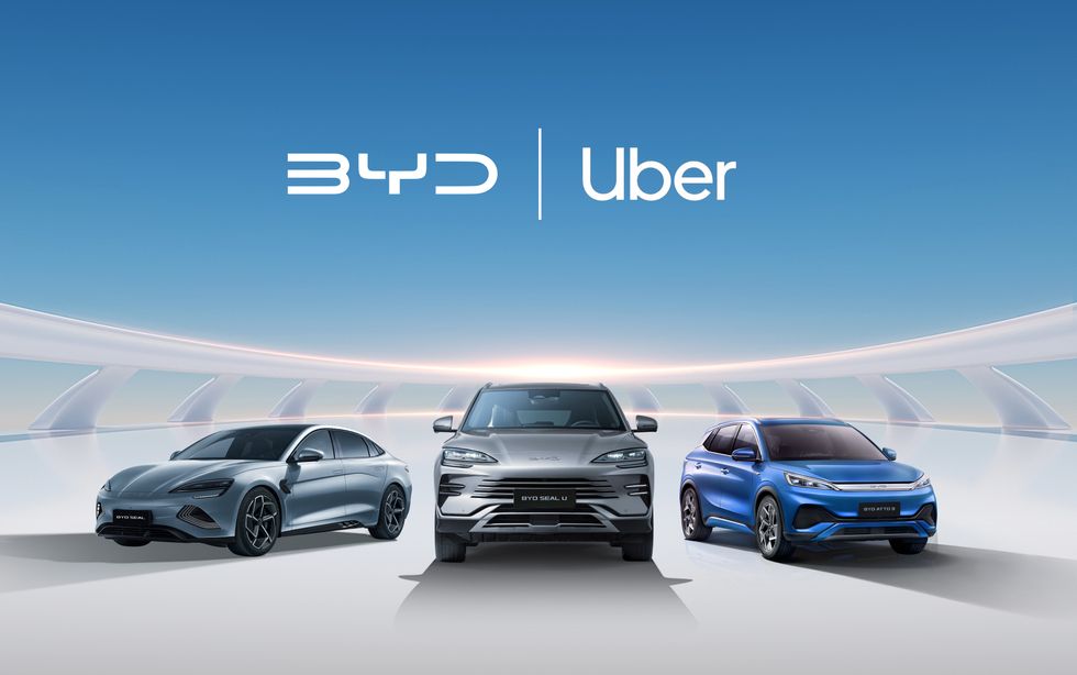 BYD electric vehicles