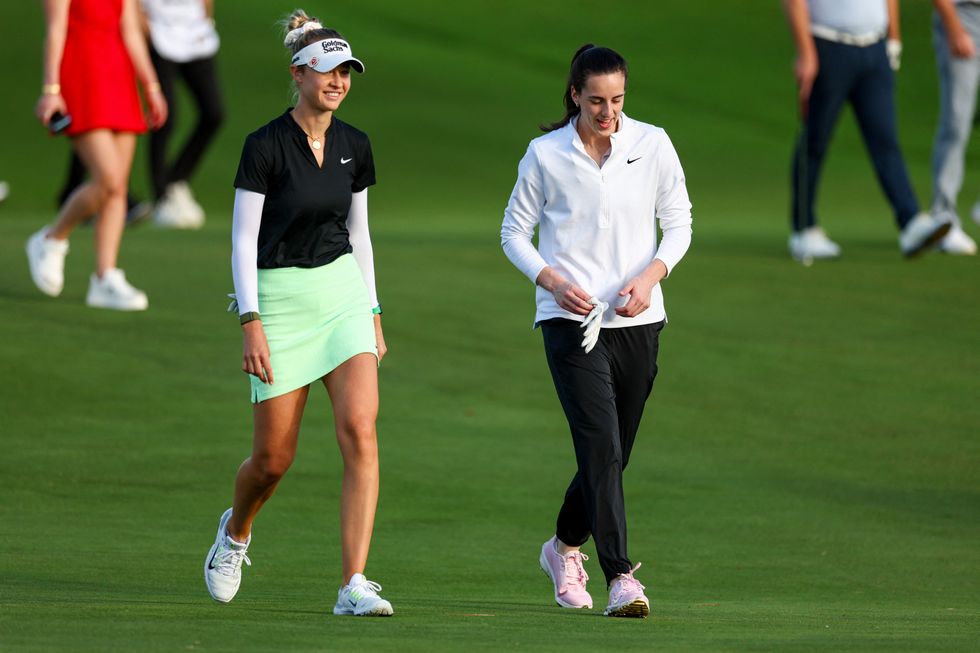 Caitlin Clark has been on the course during the offseason