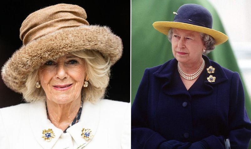 Camilla and Queen Elizabeth