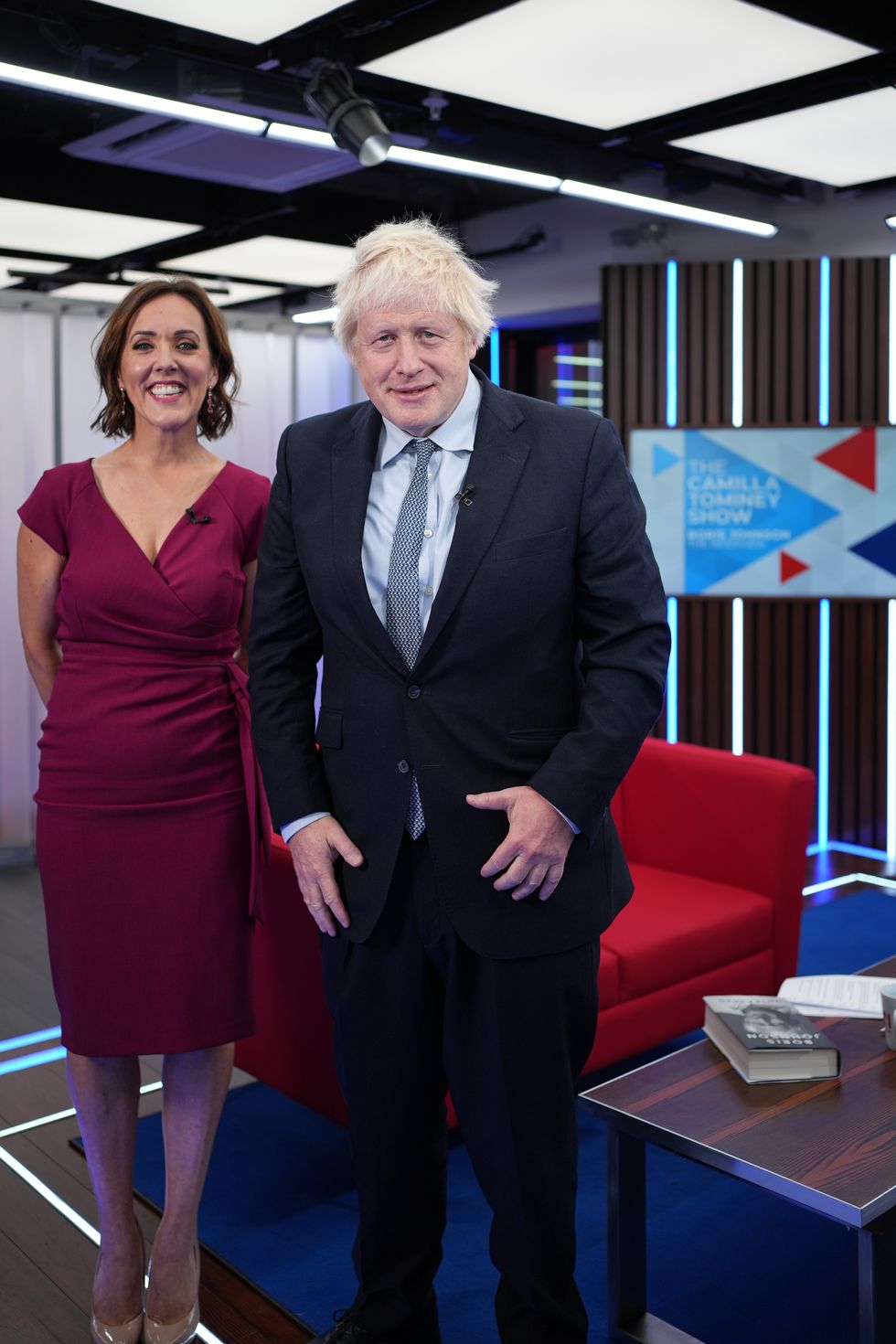 Camilla Tominey and Boris Johnson