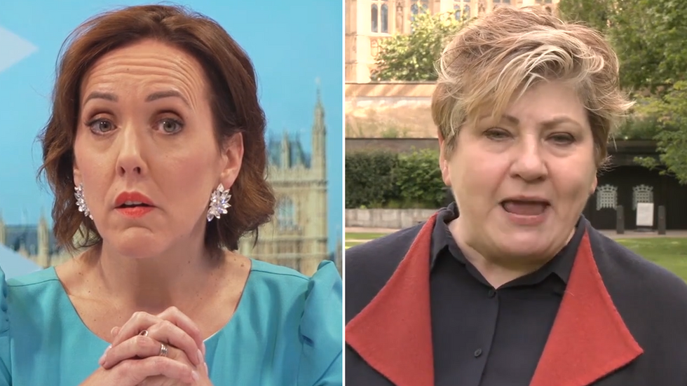 Camilla Tominey and Emily Thornberry