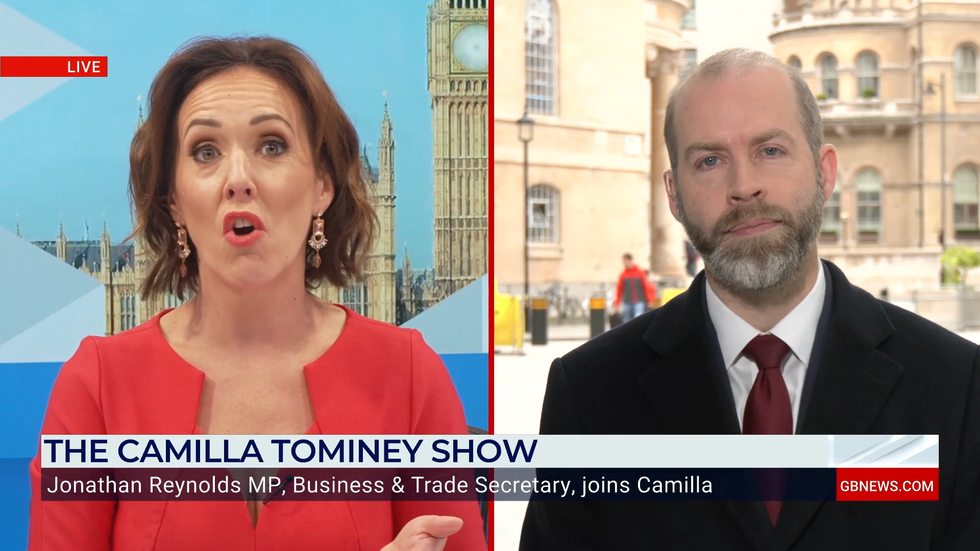 Camilla Tominey and Jonathan Reynolds