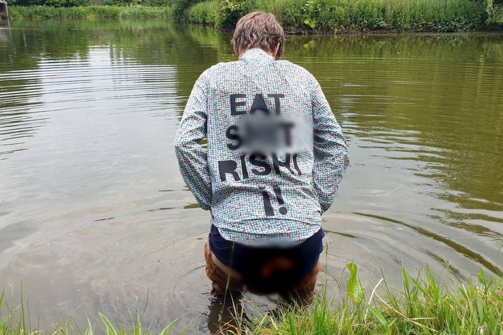 Campaigner in Rishi Sunak's lake