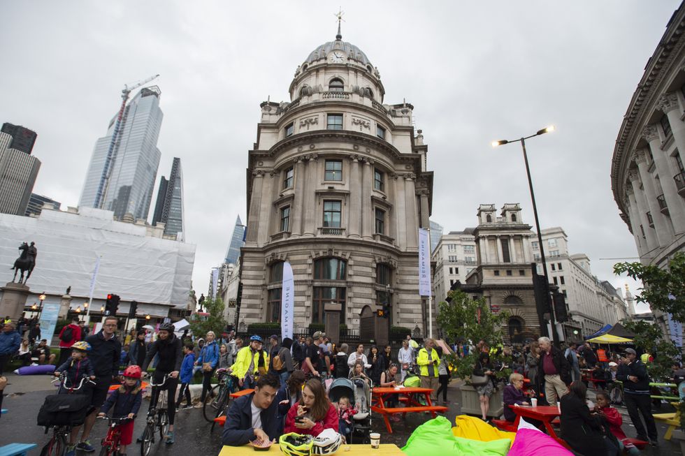 Car free day in central london