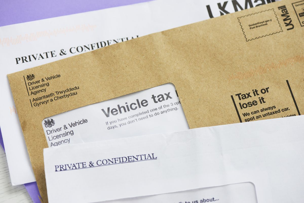 Car tax documents 
