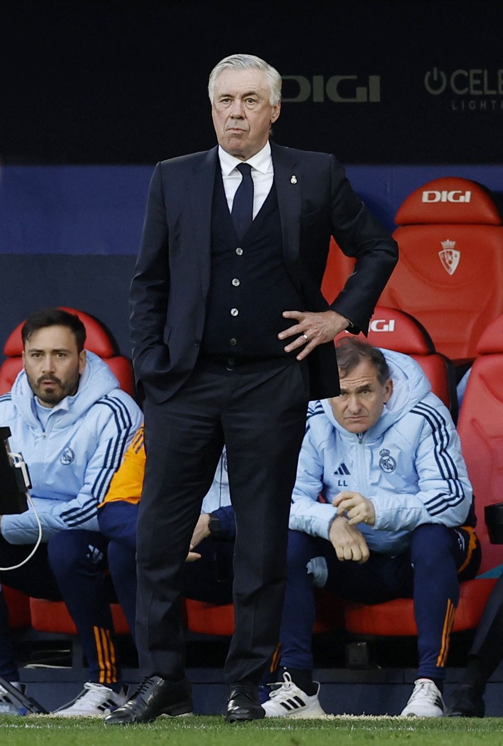 Carlo Ancelotti is not happy with La Liga officials