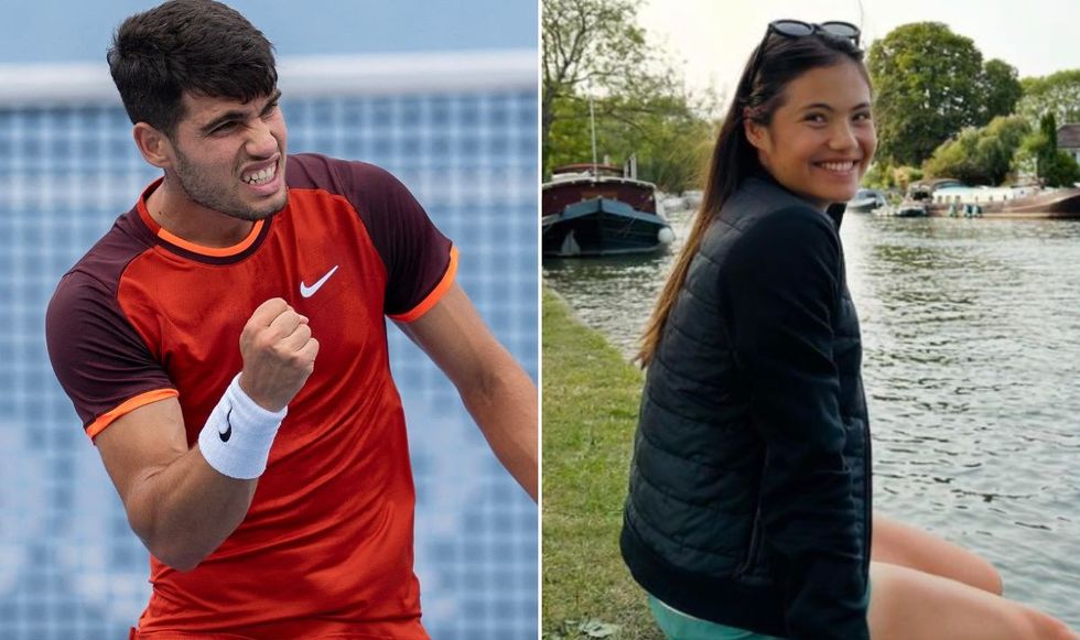 Carlos Alcaraz fuels Emma Raducanu dating rumours ahead of US Open as fans sent into frenzy