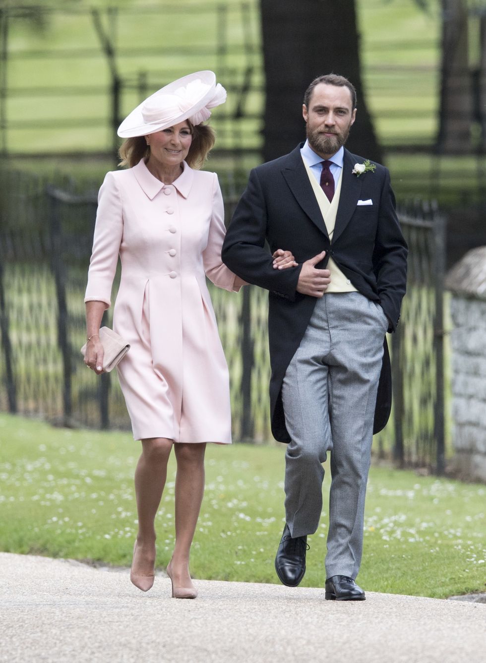 Carole Middleton and James Middleton