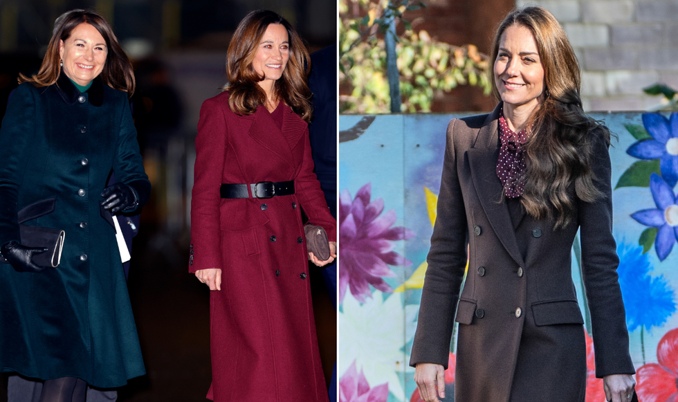 Carole Middleton, Pippa Middleton and Princess Kate