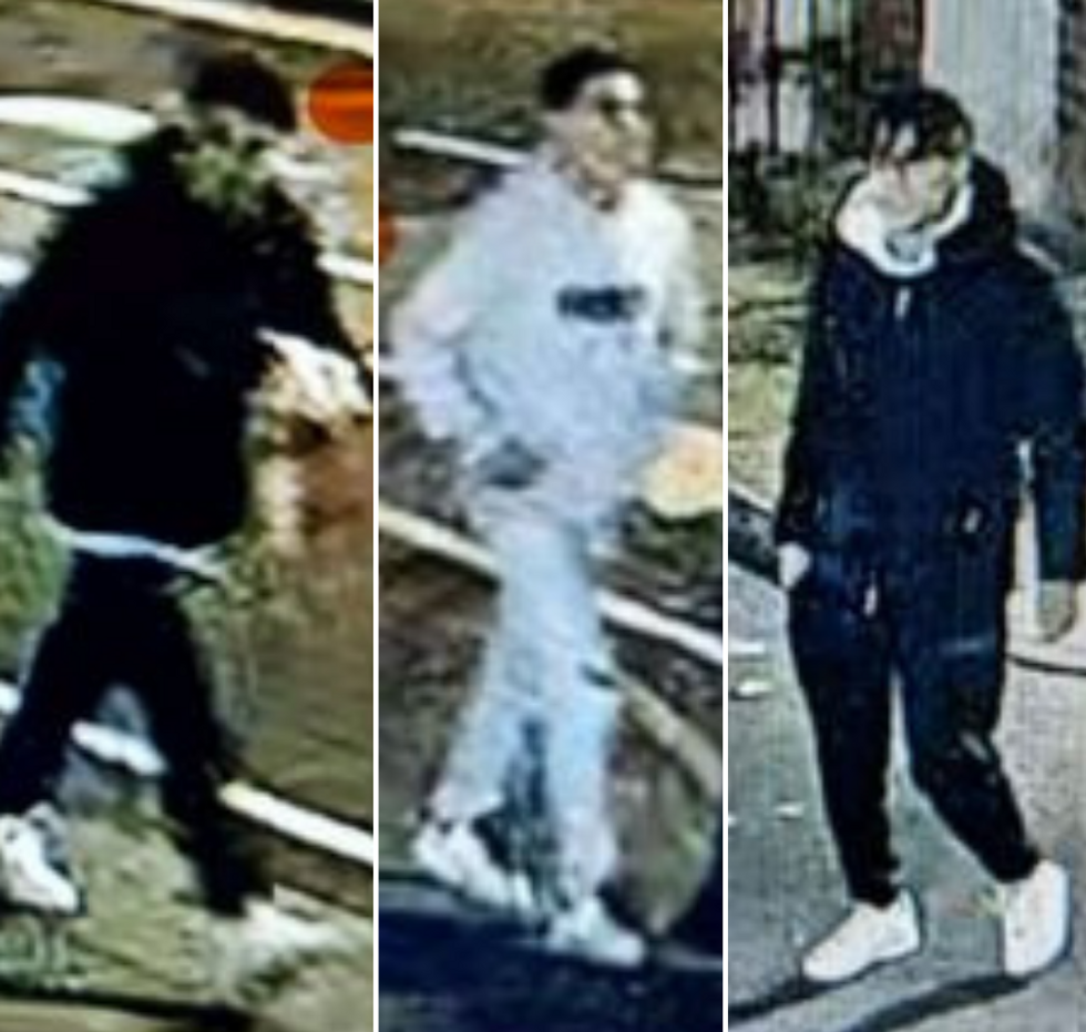 CCTV footage of suspects from West Yorkshire Police