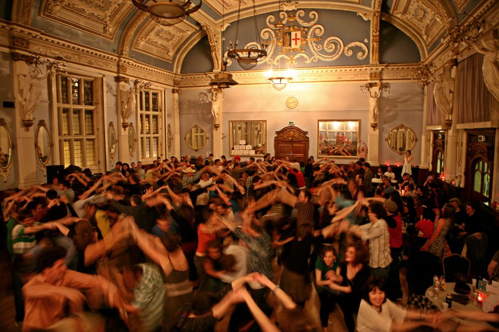 Ceilidh dances