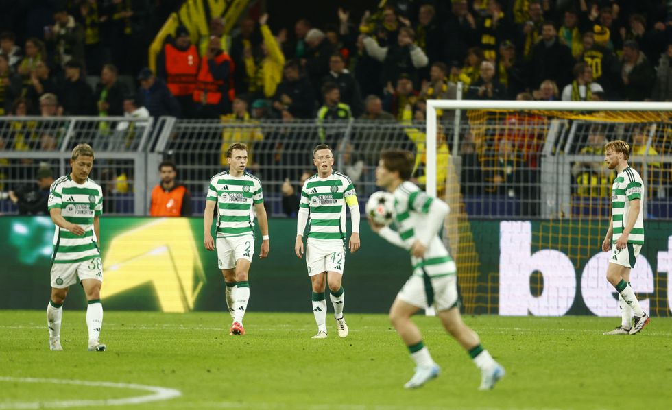 Celtic were left licking their wounds against Borussia Dortmund