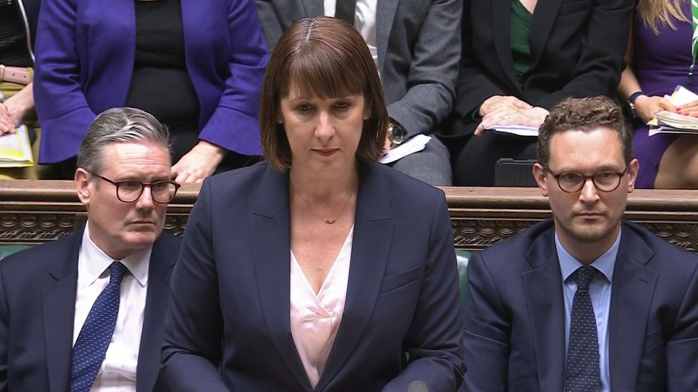 Chancellor Rachel Reeves in House of Commons