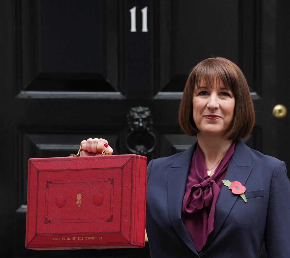 Chancellor Rachel Reeves with the Budget red box