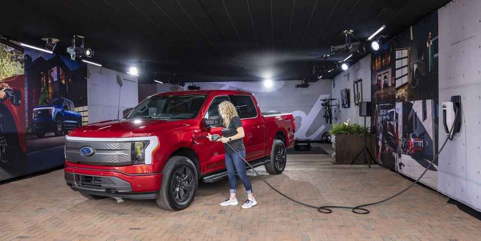 Charging the Ford F-150 Lightning EV